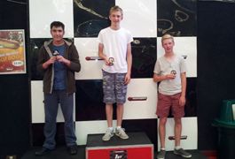 Racing Perfection Kart Academy Eastleigh Juniors Final Podium - Round 6